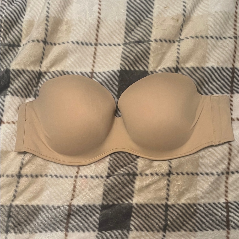 Strapless Nude Smooth T-Shirt Bra - Women's Intimates